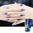 thumbnail image 3 of 14 Sheets Nail Sticker Creative Decorative Nail Wrap Nail Decal with Nail File, 3 of 10