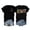 Black, variant on Womens Teacher Letter Print T Shirts Crew Neck Tee Short Sleeve Student Heart Fashion Tops Dressy Casual