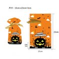 thumbnail image 1 of Halloween Ribbon Drawstring Bag Candy Snow Crispy Food Bag Gift Bundle Pocket 50, 1 of 4