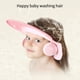 thumbnail image 4 of Gorros De Baño Para Niños, Gorro Para Lavar El Cabello, Ajustable, Conveniente, Para El Hogar, Producto Para Baby Shower, Protectores Para El Cabello Cómodos Con Forma Hermosa seitruly BA000656-01, 4 of 5