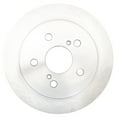 thumbnail image 4 of TRQ Rear Disc Brake Rotor LH RH Kit Pair Set of 2 for Toyota Lexus New, 4 of 5