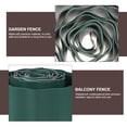thumbnail image 2 of BRIGHTFUFU Yard Edging Border 1Pcs Green PP Plastic Decorative Landscape Fence Ornament, 2 of 8