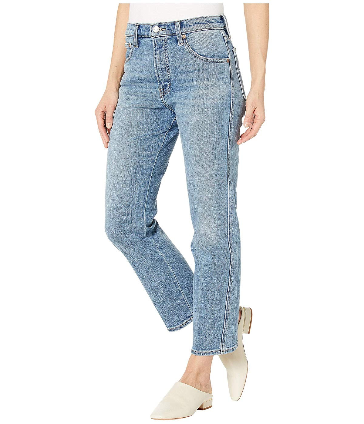 lucky brand authentic straight crop