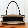 thumbnail image 1 of Personalized Letter Shoulder Canvas Ladies Bag Large Capacity Pocket Handbag for Men and Women, 1 of 1