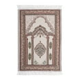 thumbnail image 1 of Islam Prayer Mat With Tassels Portable Muslim Praying Mat For Travel Soft Elegant Turkish Prayer Rug 70x108cm, 1 of 5