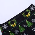 thumbnail image 4 of MKLEKYY Leggings de yoga ajustados con estampado navideño para mujer, 4 of 4