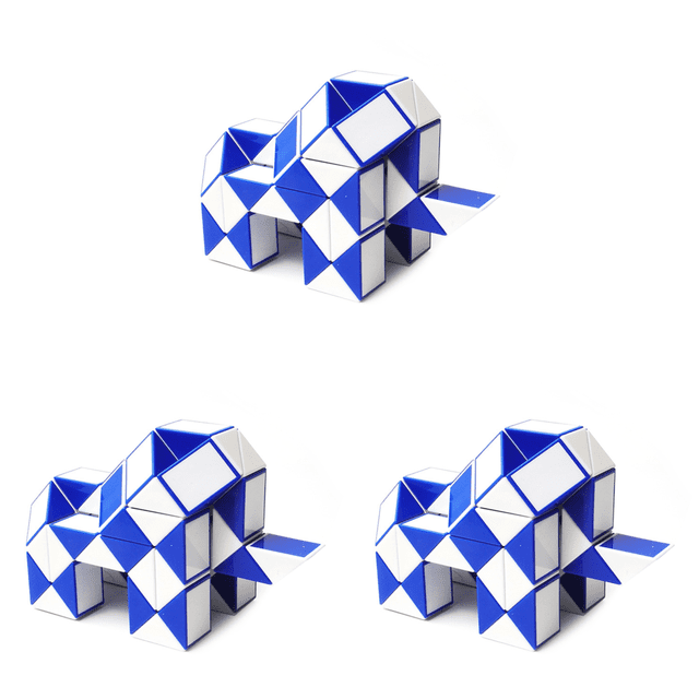 3 Uds Mágica 24 Cuñas Mágico para () Azul