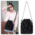 thumbnail image 3 of UTO Backpack Purse for Women Vegan Leather Fashion Travel Small Shoulder Bag Satchel(Black), 3 of 7