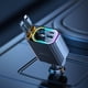 thumbnail image 1 of Cargador de coche CODEYO retráctil USB C 65W PD con luz RGB, 1 of 7