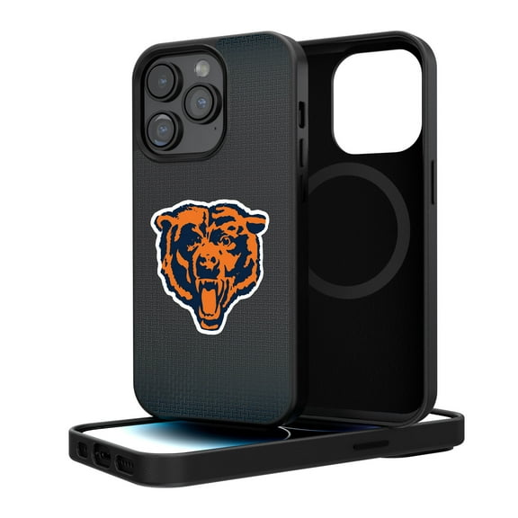 Chicago Bears Linen Logo iPhone Magnetic Bump Case