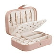 thumbnail image 2 of Jewelry Box- Portable Travel Box, Small Two-Layer Jewelry Organizer, 2 of 4