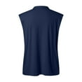 thumbnail image 5 of Fgnfyis Men's Sleeveless Shirts for Casual Wear Versatile Holiday Tops Sports Vests Trendy Summer Garments Comfortable Everyday Attire Tank Tops for Men Blue S, 5 of 5