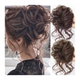 thumbnail image 3 of Hair Wig High-Resilience Elastic Band Easy Care Anti-slip Breathable Dress Up Natural Look Heat-friendly Chignon Wig for Party, 3 of 3