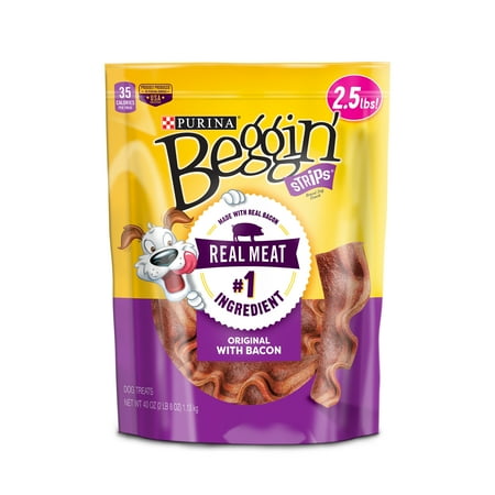 - Purina Beggin' Strips Bacon Flavor Dog Treats - 40 oz. Pouch