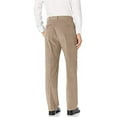 thumbnail image 2 of Haggar Mens Classic fit Cotton Chinos Corduroy 40 / 32 Beige Solid, 2 of 3