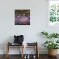 thumbnail image 3 of Art.com The Artist's Garden At Giverny, c.1900 Stretched Canvas Print Wall Art by Claude Monet, 24" x 24", 3 of 4