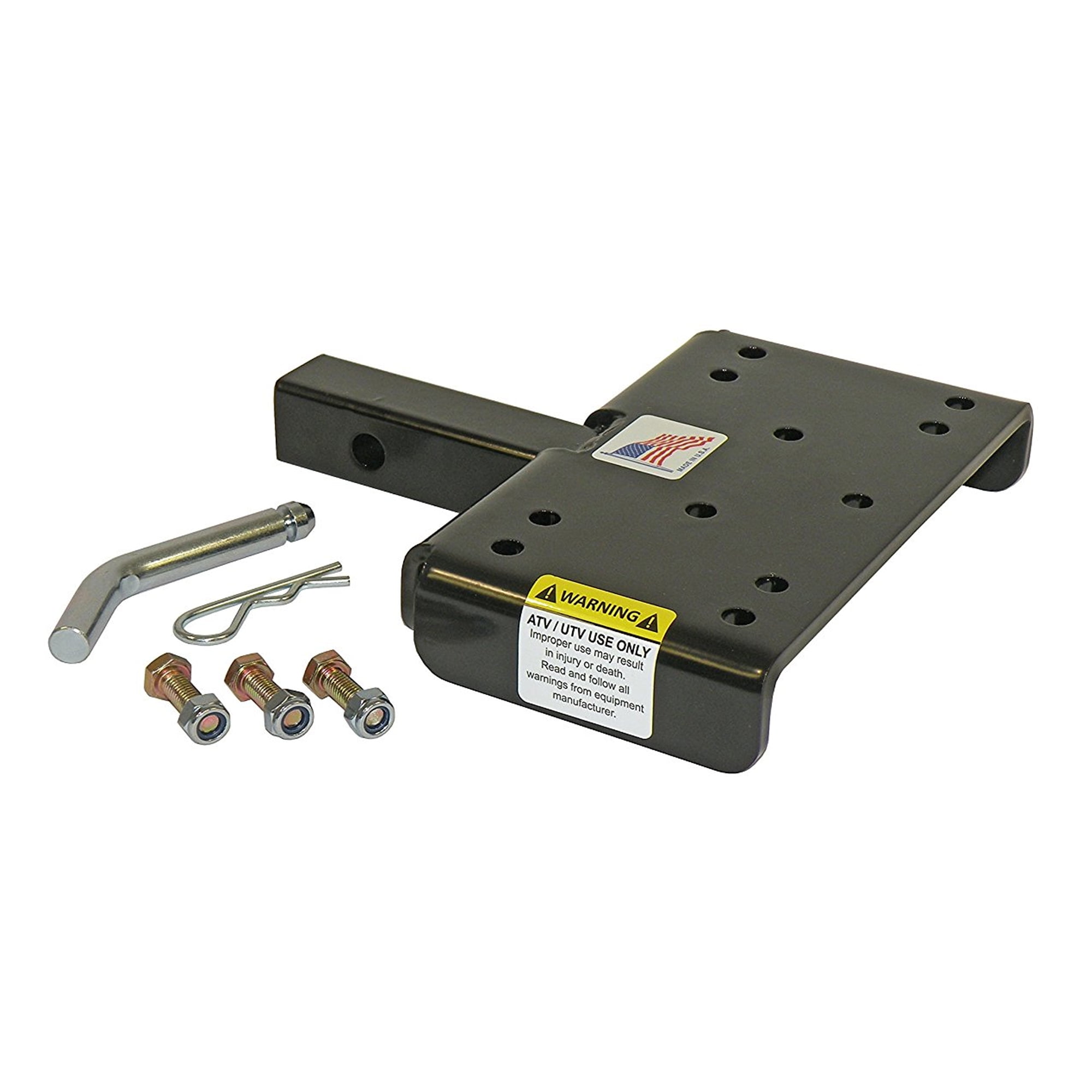 Rigid Hitch (ATVWM125) ATV/UTV Winch Mounting Plate For 11/4 Inch