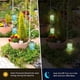 thumbnail image 3 of Linternas solares, luces solares de mosaico, linternas colgantes para exteriores, luces solares de mosaico optimizadas para la excelencia, 3 of 8