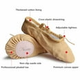 thumbnail image 3 of Nexete Girls Canvas Ballet Slipper/Ballet Shoe/Yoga Dance Shoe (Toddler/Little Kid/Big Kid/Women/Boy), 3 of 5