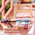 thumbnail image 3 of 1/24 casa de muñecas DIY en miniatura Mini accesorios para casa de muñecas de modelo de madera UK Estilo1 perfke casas de muñecas diy miniatura, 3 of 9
