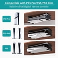 thumbnail image 2 of Soporte para debajo del escritorio para PlayStation 5/Pro/Slim: soporte metálico horizontal discreto compatible con las consolas PS5 Disc y Digital Edition, 2 of 6
