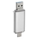thumbnail image 5 of U Disk USB3.0 Flash Disk Plug-in U Disk Tres en uno U Disk Lector de tarjetas portátil Dispositivo de almacenamiento de datosComputers Fyydes Descripción de la referencia, 5 of 6