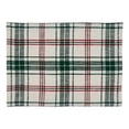 thumbnail image 3 of Fennco Styles Holiday Plaid Cotton Table Runner 14" W x 72" L - Green &amp; White Festive Table Cover for Home Décor, Banquet, Christmas, Family Gathering and Special Occasion, 3 of 7