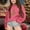 Hot Pink, variant on DEXIANG Children's Autumn and Winter Long Sleeved Fashion Printed Round Neck Hoodie for Boys and Girls Plus Warm Hoodie Coat Kids Pullover Girl Kids Hoodies for Boys Cute Long Sleeve Tops for Teen
