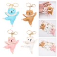 thumbnail image 2 of Giaone Portable Ballet Dancing Bear Keychain Cute Key Charm for Bags and Keys, 2 of 9