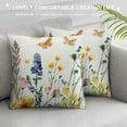 thumbnail image 3 of Qinduosi Spring Pillow Cover Inch Floral Decoration Holiday Farmhouse Pillow Case Decor for Home Sofa Couch, 3 of 5