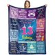 thumbnail image 1 of LHSHID 12th Birthday Gifts for Girls Throw Blanket12 Year Old Girl Birthday Gift Soft Blanket for Couch Bed 12th Birthday Decorations for Girls Best Teenage Girl Gifts for 12 Year Old Girls 50x60in, 1 of 6