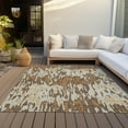 thumbnail image 6 of Addison Rugs Chantille Indoor/Outdoor Transitional Stripes Copper Washable Rectangle Rug, 5' x 7'6", 6 of 6