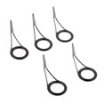 thumbnail image 2 of 5pcs Ojos Cerámica Guías Cañas Sedales Varilla Giratoria Varilla Señuelo Talla 25 DYNWAVEMX Guías para cañas de pescar, 2 of 7