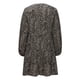 thumbnail image 5 of Vestido de manga larga con cuello en V y estampado de leopardo con botones sueltos informales para mujer Fridja  yut5772, 5 of 8