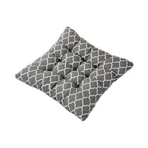 Luoshdecor Soft Seat Cushion Chair Pads,Outdoor Indoor Home Decor Plaid Seat for Patio Garden Home 15.7 in