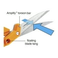 thumbnail image 3 of Fiskars Amplify RazorEdge Scissors Fabric Shears, Orange, 10 inch, 3 of 13