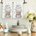 thumbnail image 5 of XGFHYJEH Easter Decoration, Easter Decorations for the Home, Easter Decor, Easter Polyester Cotton Platter Towel Kitchen Rag Easter Towel, 5 of 6