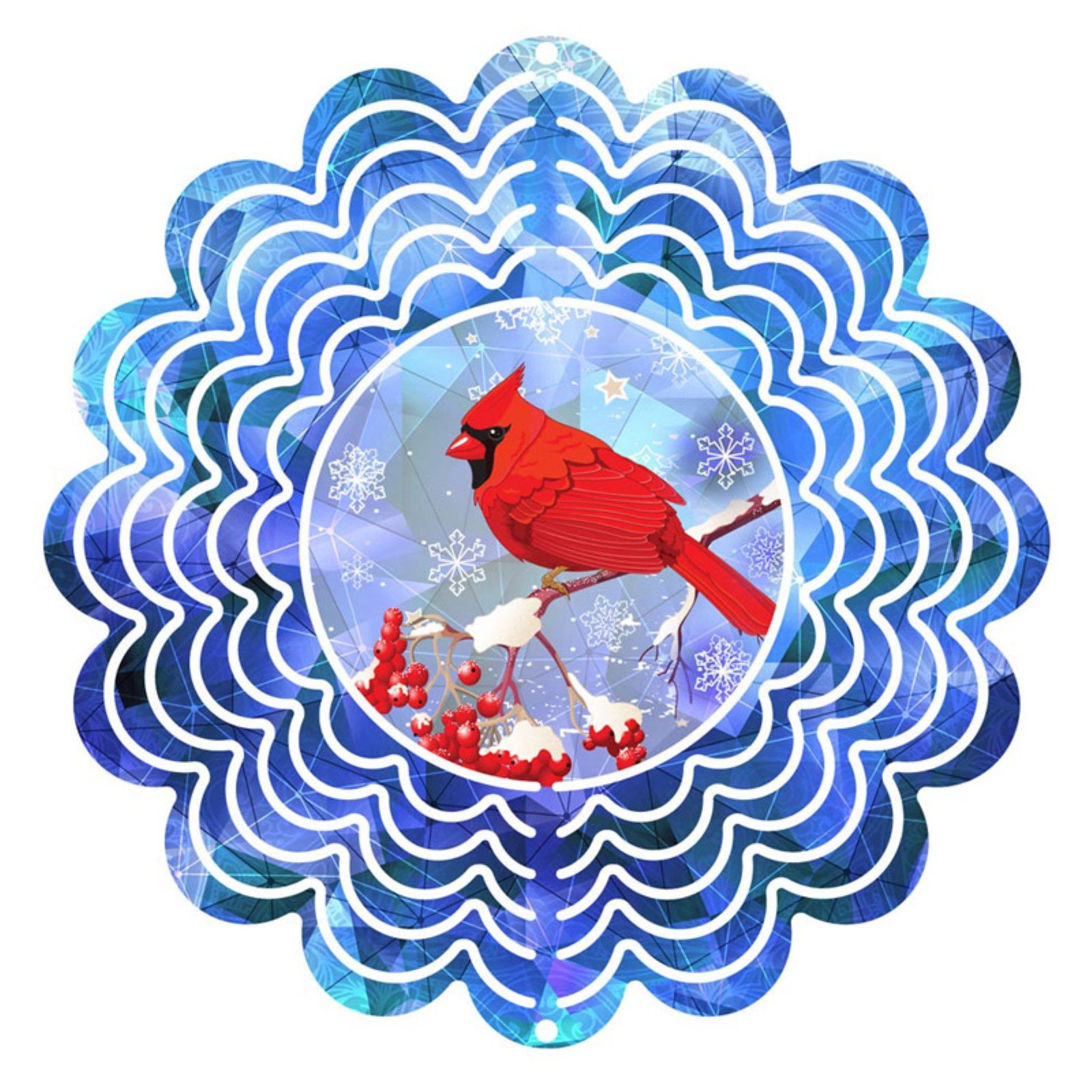 Next Innovations Winter Cardinal Wind Spinner