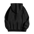 thumbnail image 6 of Xcmzpl Hoodies for Women Casual Solid Color Hooded Sweatshirt Athletic Pullover Tops Dressy Casual Long Sleeve Blouses Fall Clothes, 6 of 7
