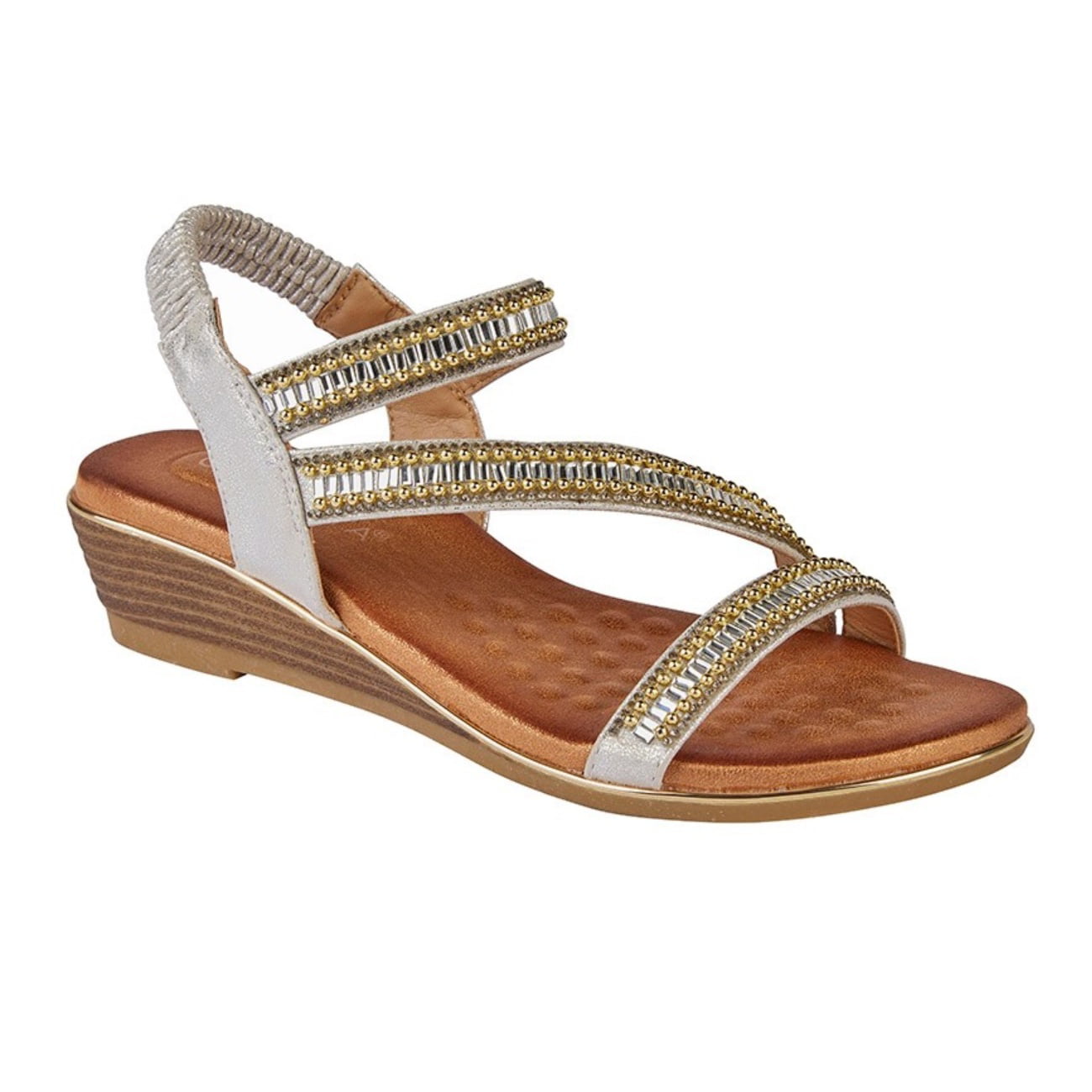 Cipriata Womens Davina 3 Strap Sandals | Walmart Canada
