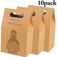 thumbnail image 1 of Christmas Treat Box Cartoon Creative Candy Treat Box Kraft Paper Box, 1 of 10