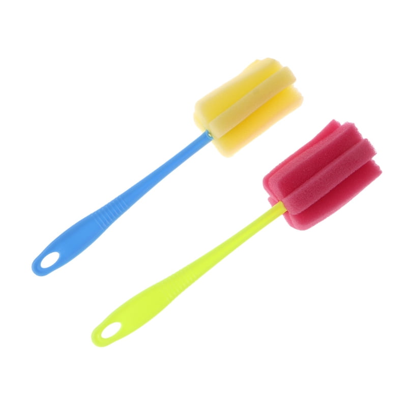 ESTONE Wineglass Sponge Cup Brush Feeding Bottle Cleaner Kitchen Cleaning Tool