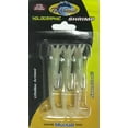 thumbnail image 3 of Tsunami 3" Holographic Shrimp Soft Bait for Saltwater Fishing, Glow, 3-Pack, 3 of 5