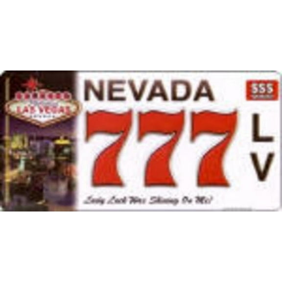 Design it Yourself Nevada 4 State Bike Plate. Free Personalization on Plate