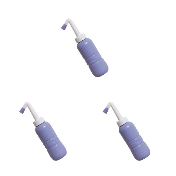 jesticaly Travel Bidet Water Washer Elderly Care Hygiene Purifier Large Capacity Camping Equipment Hair Washing Shower Sprayer No.1 3Set
