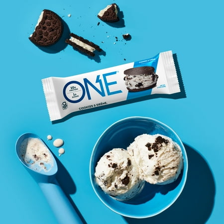 ONE Brands Protein Bar, Cookies & Crème, 20g Protein, 12 Count