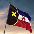 thumbnail image 2 of Matsuzay Bandera Premium de 90x150cm para bandera de Lmanburg, bandera de poliéster impresa de doble cara, bandera de L'Manberg, decoración de pancarta Type3 NO3 Matsuzay HA034807-00, 2 of 6