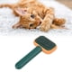thumbnail image 3 of Cepillo para Gatos con Botón de Liberación Cepillo para Gatos Cepillo para el Pelo de Perro Cepillo para Quitar el Pelo Flotante Cepillo para Limpieza Automática ANGGREK Otros, 3 of 8