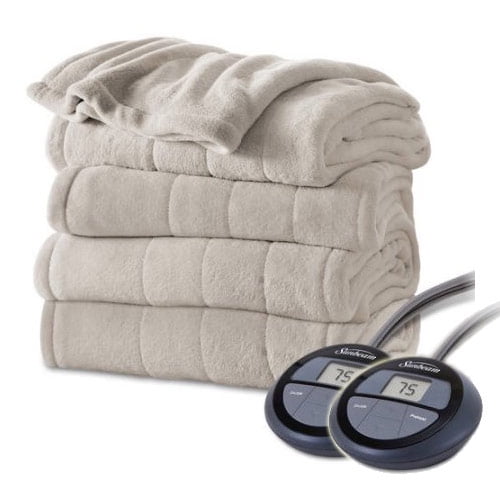 Sunbeam® Ultra Premium Quilted Heated Mattress Pad, Full ...