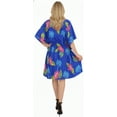 thumbnail image 2 of HAPPY BAY Women's Summer Loungewear Relaxed Fit Caftan Mini Casual Sundress 2X-3X Lake, Floral, 2 of 3